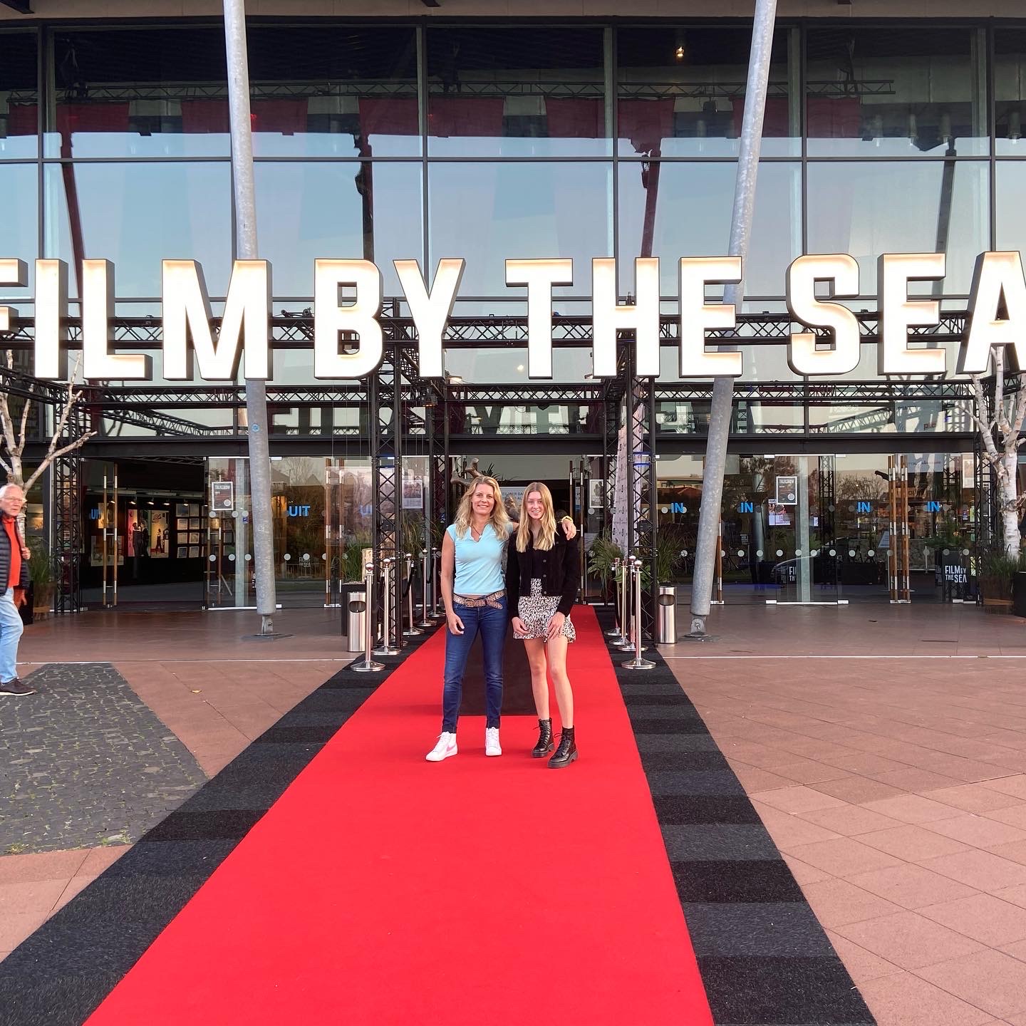 Krista was moderator voor Movies that Matter op het Film by the sea festival in Vlissingen