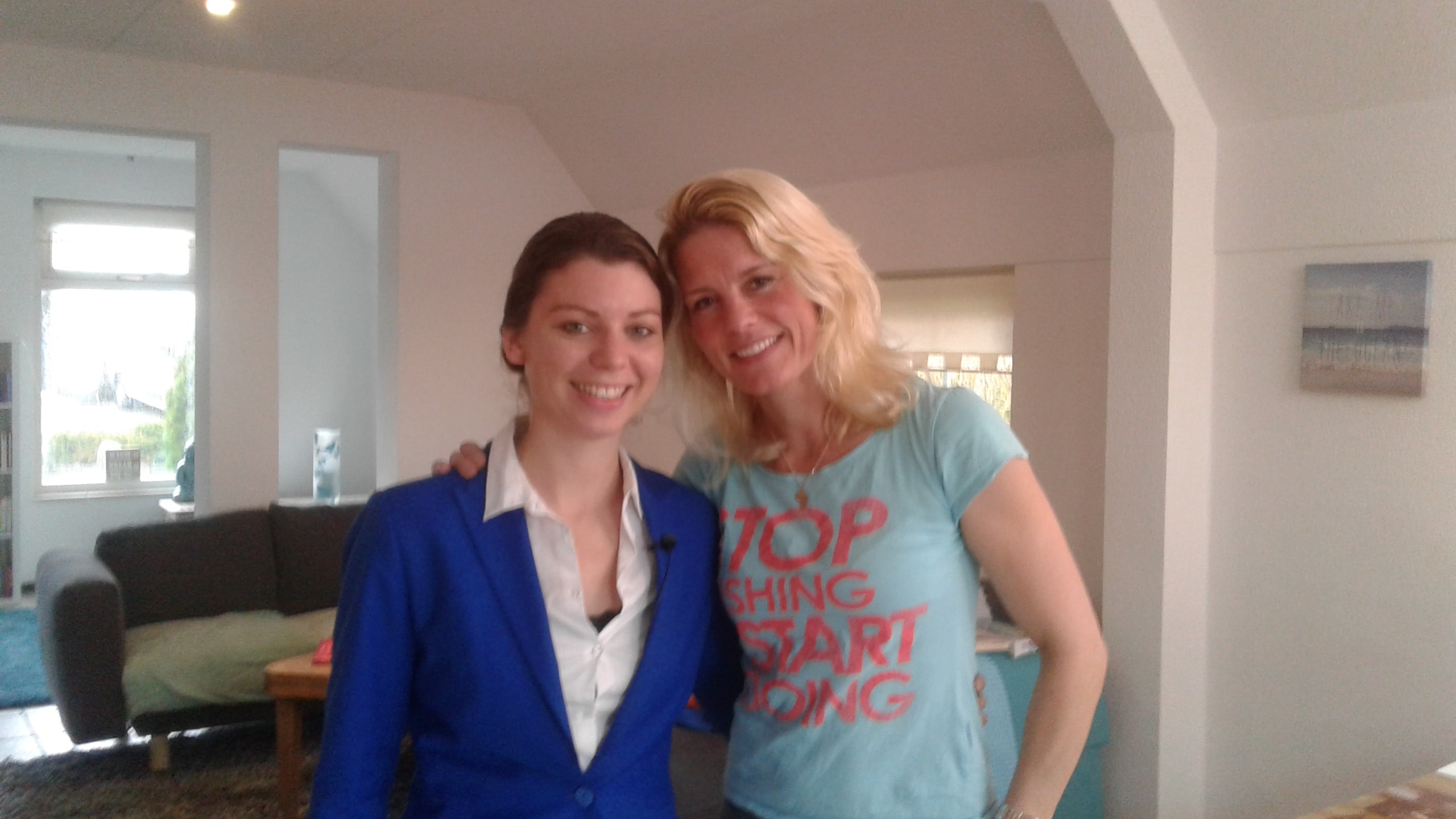 Krista Fleming als Coach en Motivator bij TV Gelderland programma "Gelders Goud"